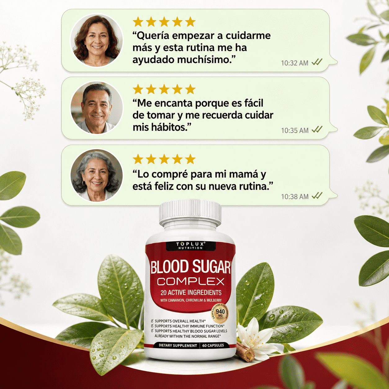 Blood Sugar Complex — Azúcar en Balance