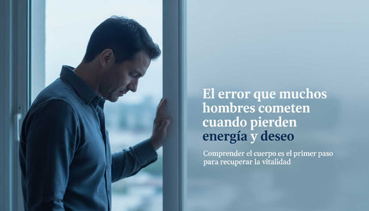 El error que muchos hombres cometen cuando pierden energía y deseo