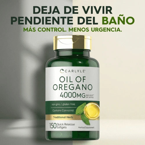Aceite de Orégano Carlyle 4000 MG 150 capsulas