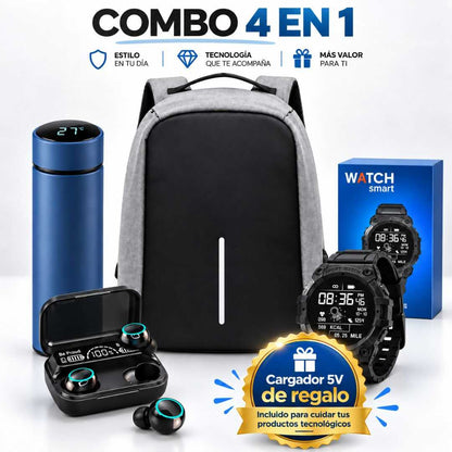 Combo Tech 4 en 1 + Regalo