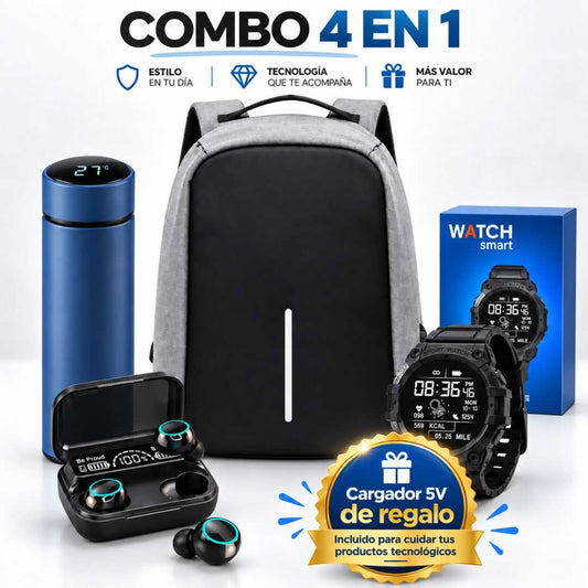 Combo Tech 4 en 1 + Regalo