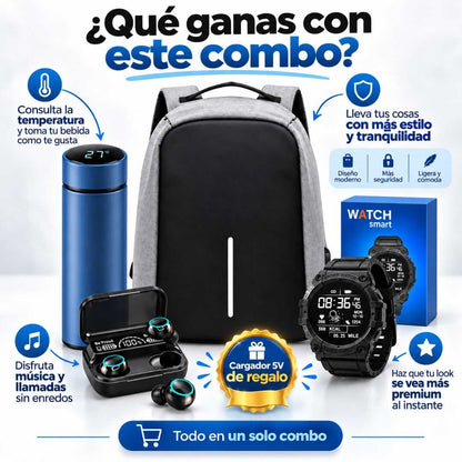 Combo Tech 4 en 1 + Regalo