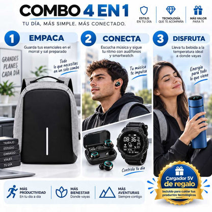 Combo Tech 4 en 1 + Regalo