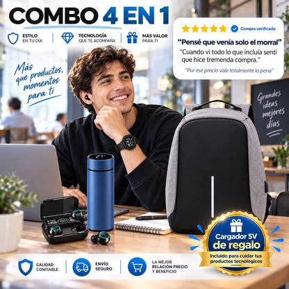 Combo Tech 4 en 1 + Regalo