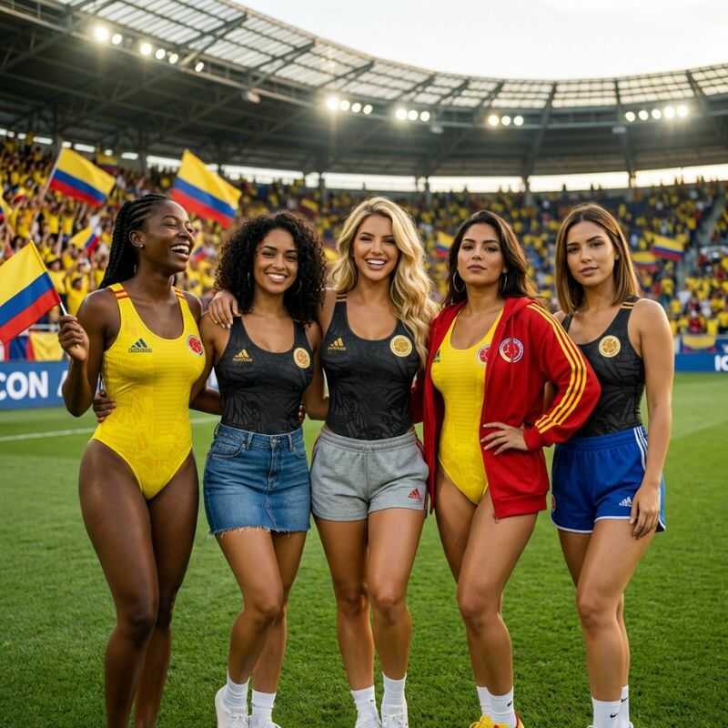 Body Selección Colombia Mujer – Outfit Oficial de Hincha