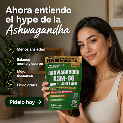 Ashwagandha KSM-66 — Bienestar Mental y Físico