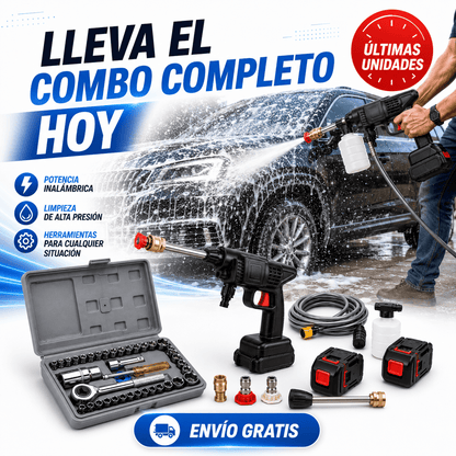 Combo PowerClean- Lava y repara al instante.