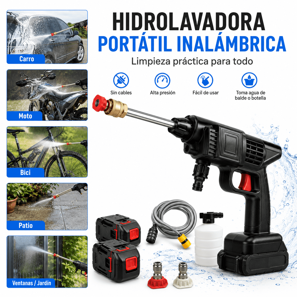 Todoterreno Pro - Combo Hidrolavadora + Raches Pro