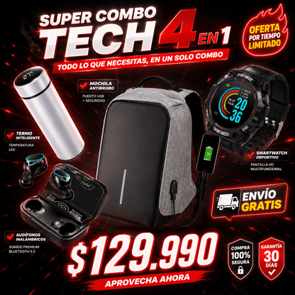Combo Tech 4 en 1