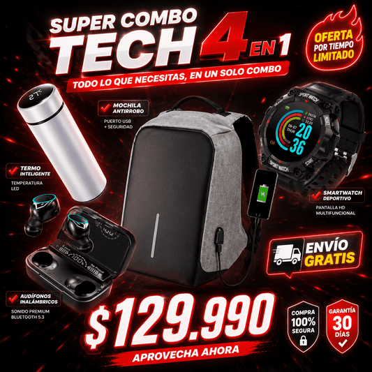 Combo Tech 4 en 1
