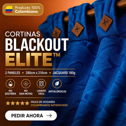 Sueño Profundo - Cortina Blackout Algodón 180 gramos