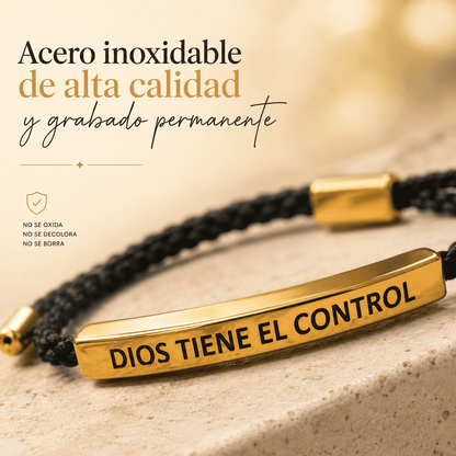 Pulsera “Dios Tiene El Control”