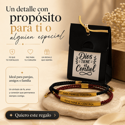 Pulsera “Dios Tiene El Control”