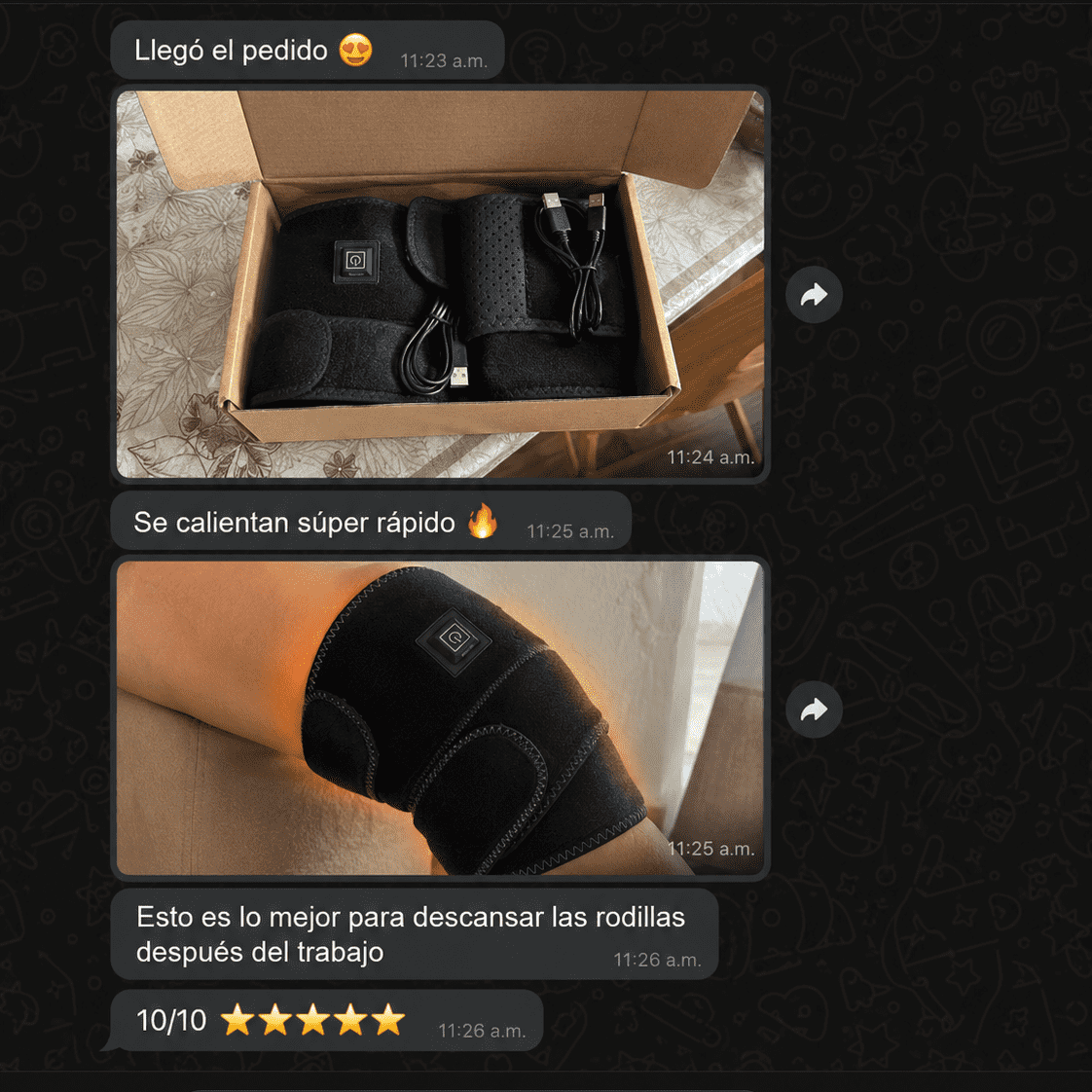 Rodillera Térmica — Alivio en Casa
